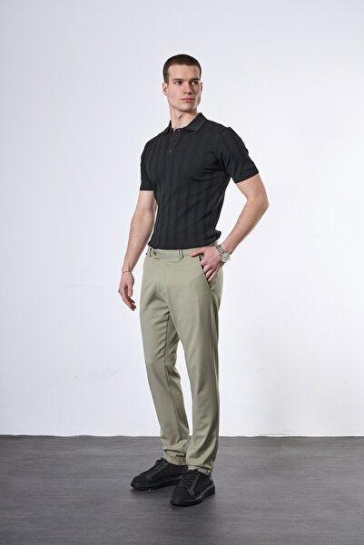 Mesfeno Regular Fit Classic Fabric Trousers
