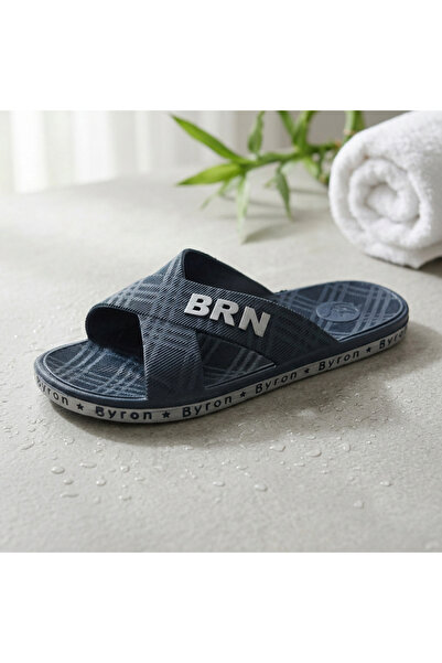 AYLASYA Byron Çapraz Bantlı Kaydırmaz Taban Kalın Banyo, Tuvalet ve Havuz Ter...