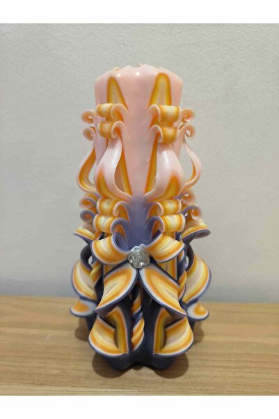 Emris Candle Art Lumânare sculptată manual 16 cm
