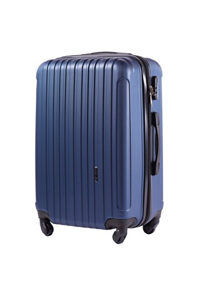 WINGS BRAND Valiză de călătorie extensibilă mare 28'' Wings Flamingo Blue ABS+