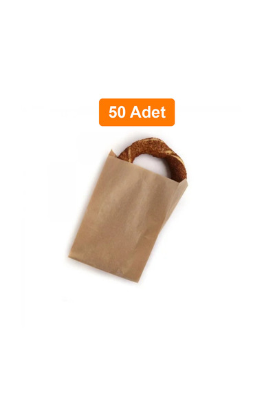 LUCKY 50 Adet - Kese Kağıdı Şamua 11x20x5cm 125 gr.
