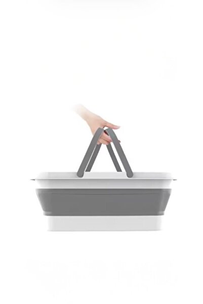 RSC MARKETİM Temizlik Kovası / Katlanır Yürür Kova / Çamaşır / Banyo / Parke ...