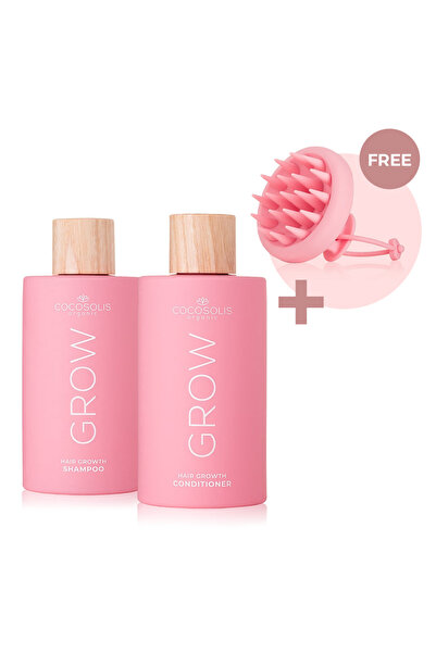 Cocosolis SET Șampon & balsam pentru creșterea părului și anti-îmbătrânire