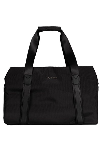 WINGS BRAND Geantă sport și de călătorie WINGS SKYLARK neagră - durabilă, rez...