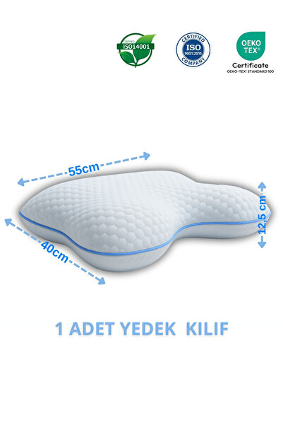 Viscolux Възглавница за намаляване на хъркането 1 резервен калъф