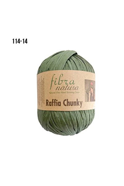 Fibra Natura RAFFİA CHUNKY Rafya El Örgü Ipliği