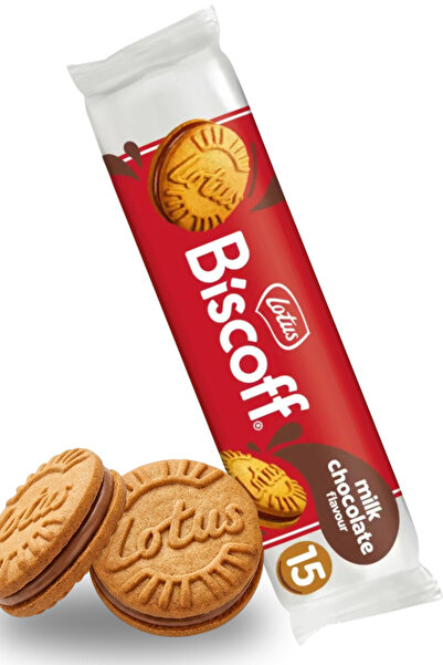 Lotus Biscoff sandwich biscuits with milk chocolate cream, 150 g