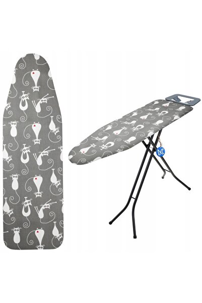 KADAX Ironing Board Cover 132x48 cm Stretch Board Cover Cats