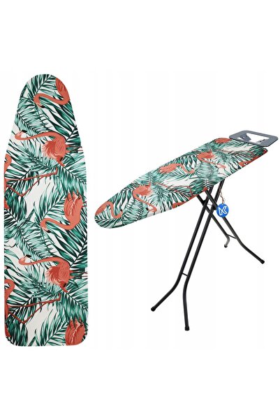 KADAX Ironing Board Cover 132x48cm Stretch Backing Flamingos
