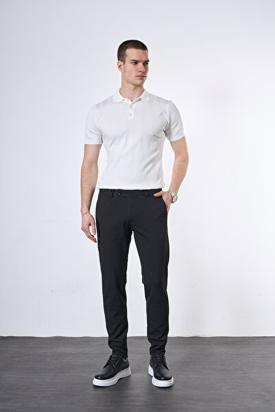 Mesfeno Regular Fit Classic Fabric Trousers