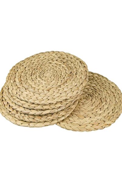 Home Box طقم مفارش طاولة مستديرة، 6 قطع، 30 سم