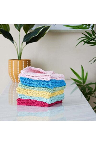 Home Box Cleaning Cloth Set from Atlanta - 12 Pieces Multicolor 28x28cm