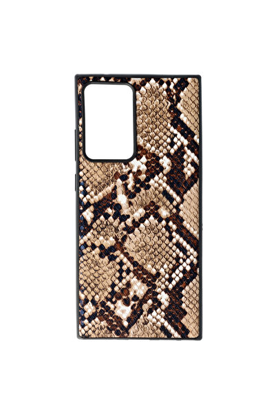 SEP Husa TPU Leather Snake Samsung Galaxy Note 20 Ultra 5G Maro