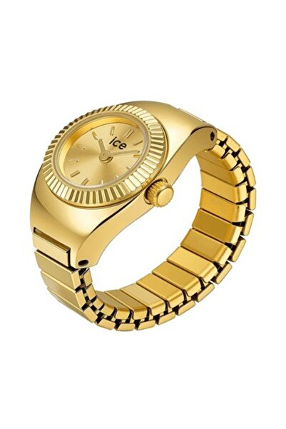 Ice Watch ساعة خاتم شوشو ذهبية اللون 025516