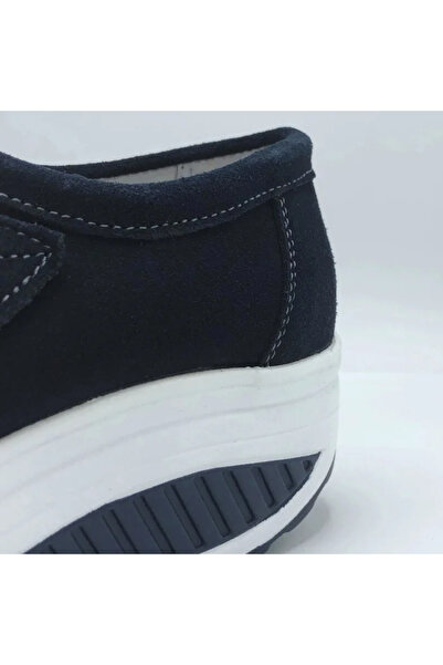 HABBIBI Pantofi Casual Piele Naturala Intoarsa Miriam Bleumarin