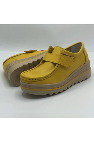 HABBIBI Pantofi Casual Piele Naturala Judy Galben