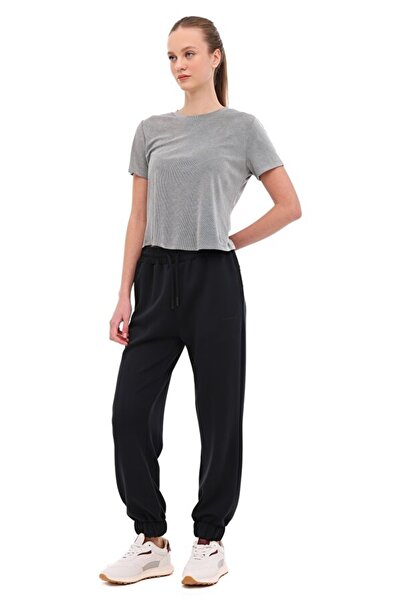 lumberjack WB 22CAMILA-P 6FX Kadın Eşofman Alt A102063497 Sıyah