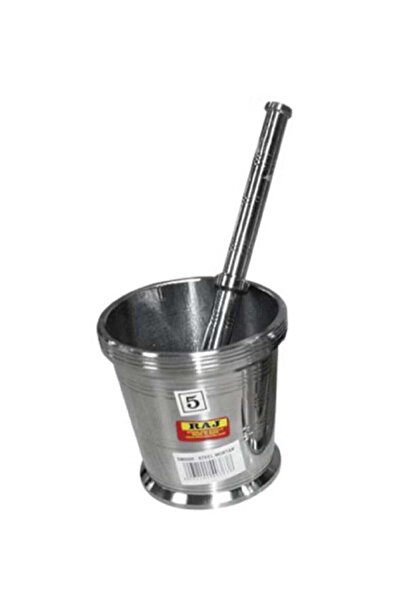 RAJ هاون ومدقة فضيان 9x9 سم