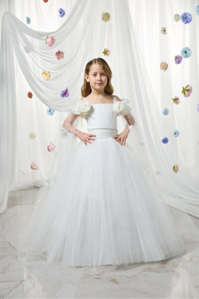 moona kids 4-11 Yaş Kız Çocuk Abiye