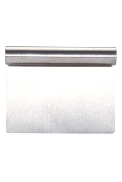 Angel city قطاعة عجين الكيك بحواف كاشطة، فضية اللون، 15 × 2.5 × 9.5 بوصة