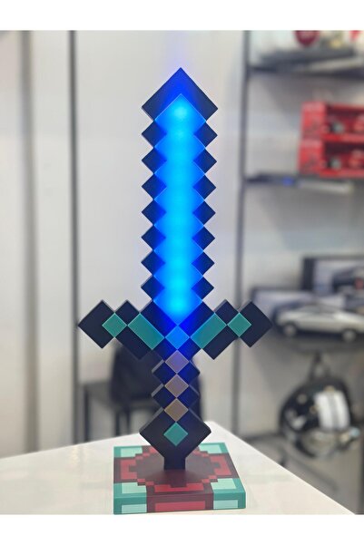 Liya's Gift Minecraft Işıklı Kılıç – Şarjlı & Renk Değiştiren Efsane Güç! 🗡️...
