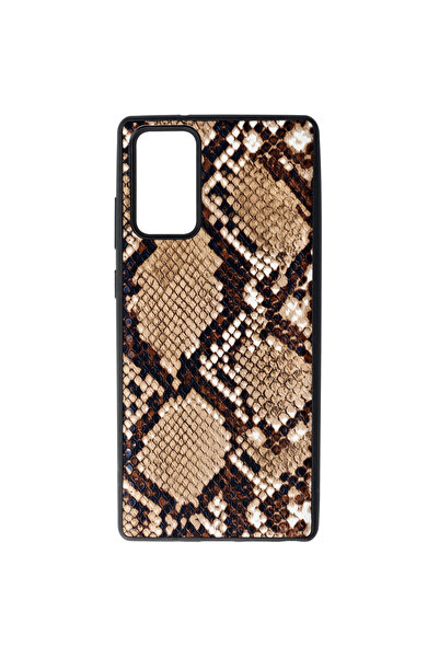SEP Husa TPU Leather Snake Samsung Galaxy Note 20 5G Maro