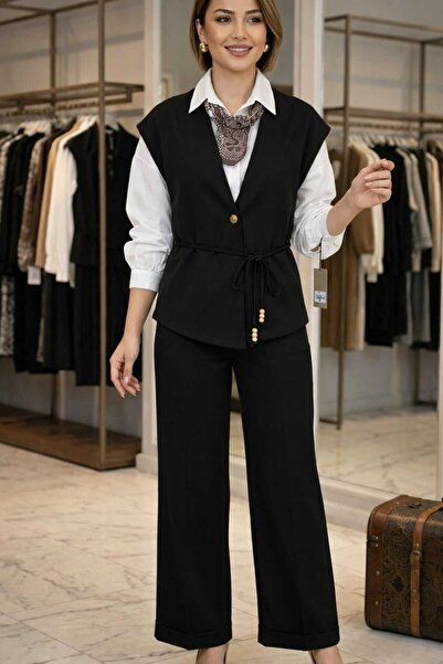 Olea Vest Pants Two-Piece Set