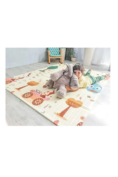 OEM Foam Play Mat, Autumn and Animals, with 2 Sides, 180×200 cm