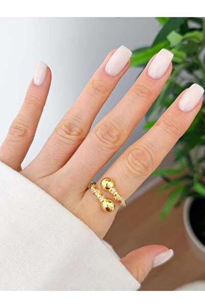 Venus Design Steel Stone Ring (Adjustable)