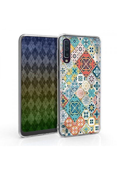 KWmobile Case for Samsung Galaxy A50, Silicone, Multicolor, 48061.09