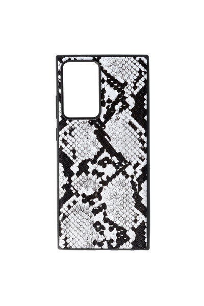 SEP Husa TPU Leather Snake Samsung Galaxy Note 20 Ultra 5G Argintiu