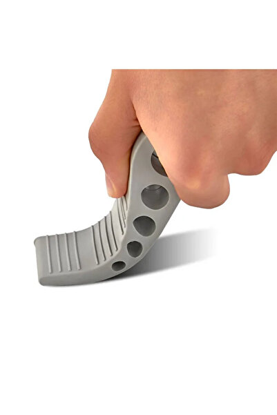 RED KİTCHEN Gri Kapı Altı Stoperi Durdurucu Tutucu Takozu Stop Silikon Plasti...