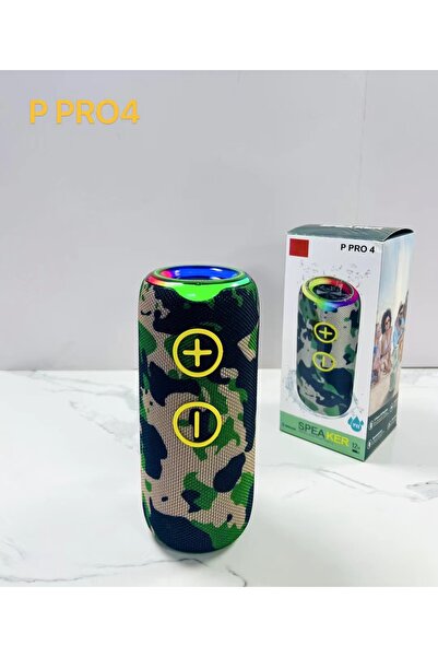 Generic P PRO4 LED Super Boombox Portable Wireless BT Speakers Waterproof Rou...
