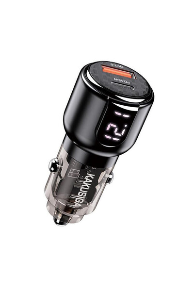 KAKU Incarcator Auto FastCharge Kakusiga KSC-1178 75W PD Dual Port, LED Power...