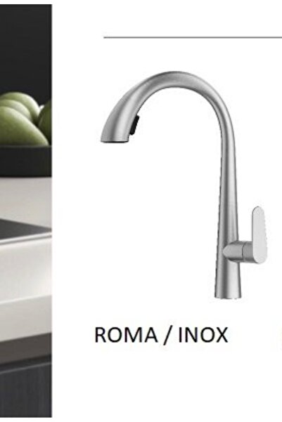 Rico ROMA İNOX RENK SPİRALLİ EVYE BATARYASI