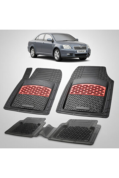 TEAMCAR Πατάκια δαπέδου συμβατά με Toyota Avensis T250 Liftback 2003-2006 | Κ...