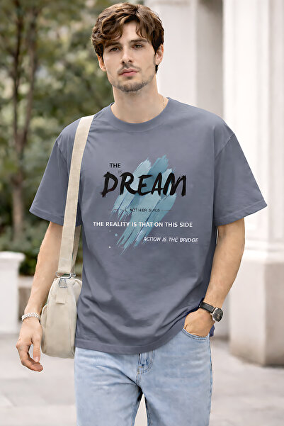 ArtYus The Dream Printed Cotton Lu Relaxed Fit Round Neck Unisex T-Shirt