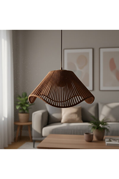 kepalight Ev Dekorasyonu Aydınlatma Iskandinav Rustik Tarz Bohem Kahverengi