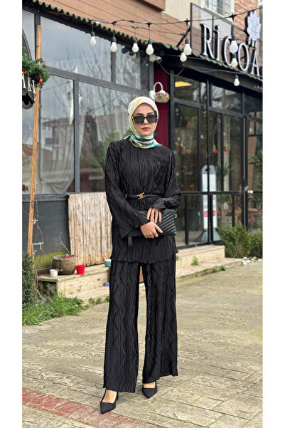 KAHMA COLLECTİON Kahma Bürümcük Textured Blouse 26Y17306