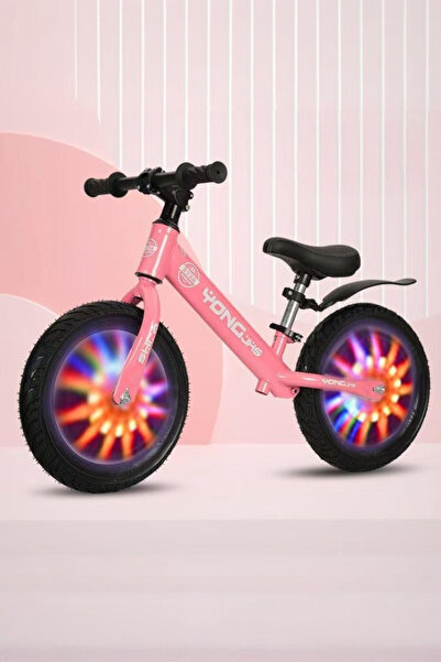 OEM Bicicletă de echilibru fara pedale, pentru copii 2-5 ani, roți luminoase ...