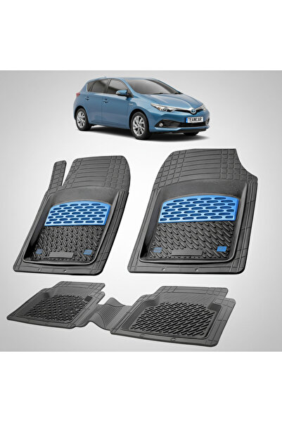 TEAMCAR Toyota Auris E180 Compatible Floor Mats Hatchback 2015-2020 | Blue