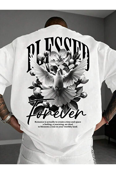 Josette Zalepljen zauvek golub nazad Štampano T-shirt