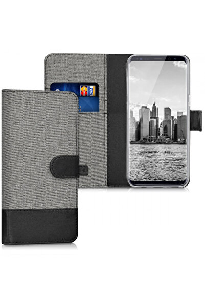 KWmobile Θήκη για Samsung Galaxy S8, από ύφασμα, γκρι, 40984.22