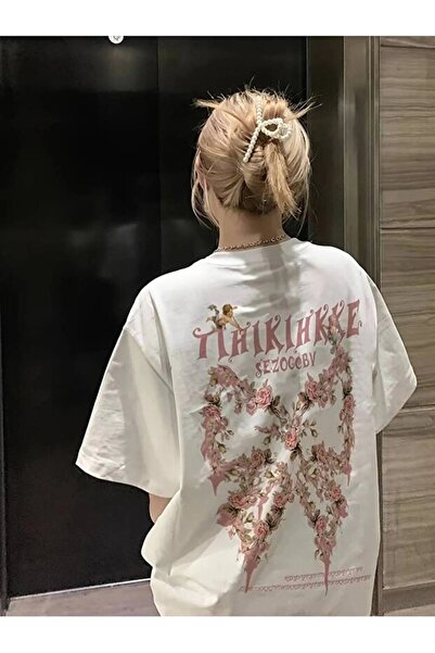 Gofeel Ophella Back Print Detailed T-Shirt