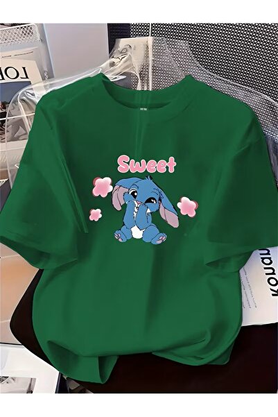 yombaa قميص شيرين تافسان دي منقوش للنساء برقبة دائرية وأكمام قصيرة، قميص كاجو...