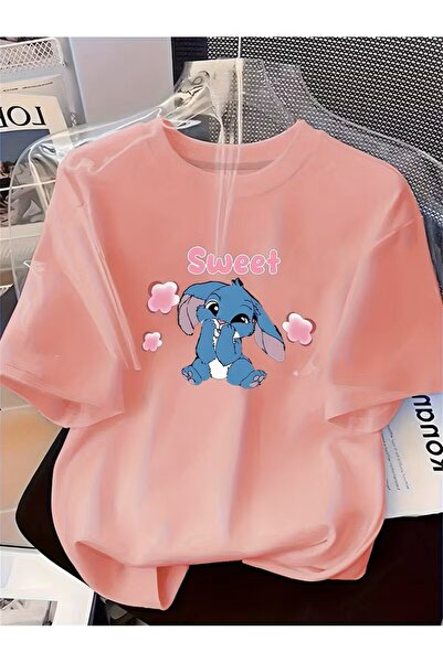 yombaa قميص شيرين تافسان دي منقوش للنساء برقبة دائرية وأكمام قصيرة، قميص كاجو...