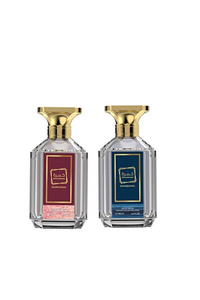 ONLYOU Set of 2 Perfumes Khamrah Dukhana & Khamrah Zanqama, Unisex 100 ml