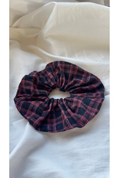 YOYYO Roșu-Negru ecosez cu model Elastic pentru păr - Accesoriu pentru păr di...