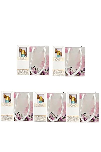 falaltyebeen باكج توزيعات مسك بودرة 5 ربع + كسرات عود + ٥ أكياس كرتونية فاخرة 🤍