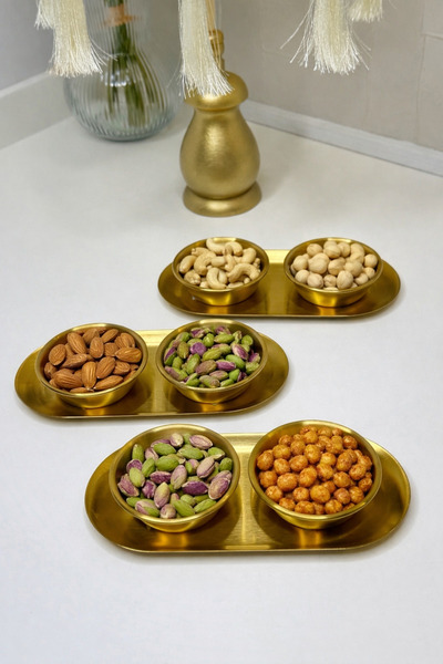 cicizuccaciye 6Lı Sunum Kasesi / 3 Lü Sunum Tabağı